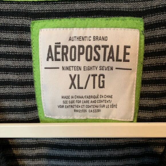 Aeropostale Striped Mens Sweater | XL - Picture 2 of 4